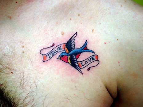 (Tattoos > Alex Sherker > Page 6 > True Love Birds). bird tattoo imagery
