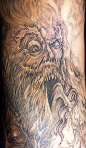 Tattoo Galleries: wizard Tattoo Design