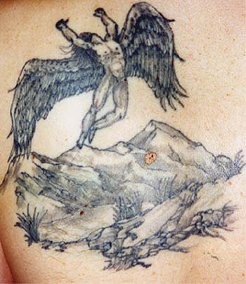 Fairy Designs Tattoo Galleries: Swan Song design