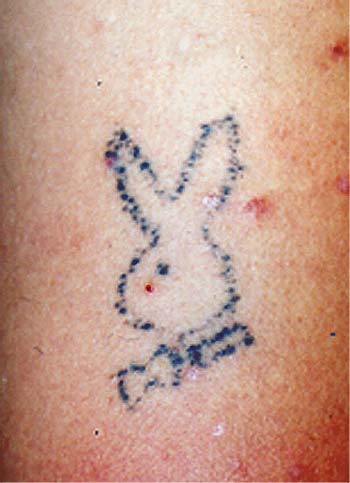 Bad Tattoos Tattoo Galleries: Playboy Bunny design