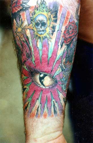 Tattoo Galleries Eyeball Tattoo Design