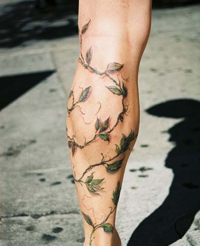Vine tattoos renouned women