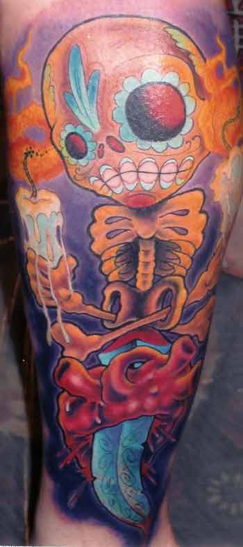 tattoos calaveras. Sugar Skull Tattoos amp; Imagenes