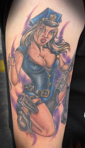 Keyword Galleries: Color Tattoos, Coverup Tattoos, Pin Up Tattoos, 