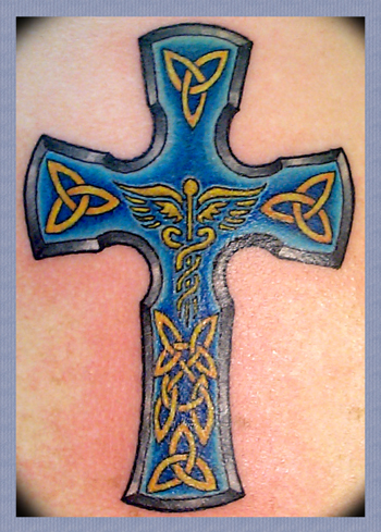 This piece was centerer between the shoulder blades