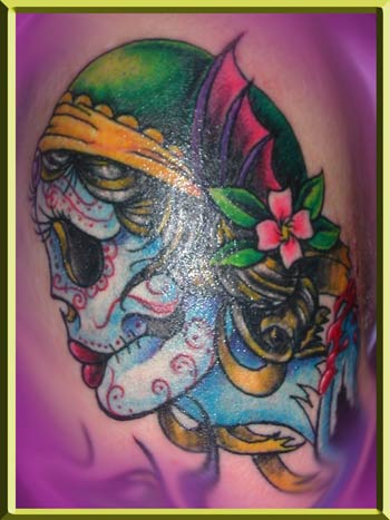 gypsy tattoo. Decapitated Gypsy Head