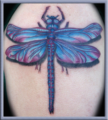 dragonflies tattoos. Animal Dragonfly Tattoos,