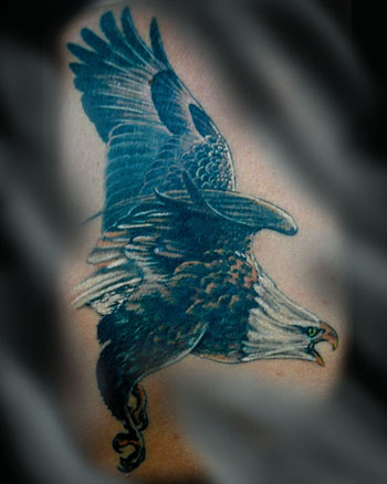 Wings Tattoos, Nature Tattoos. LITOS - FYING EAGLE!