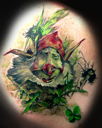 fairy tattoos - bull tribal tattoo. fairy angel