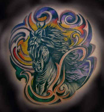 Pictures Of Horse Tattoos