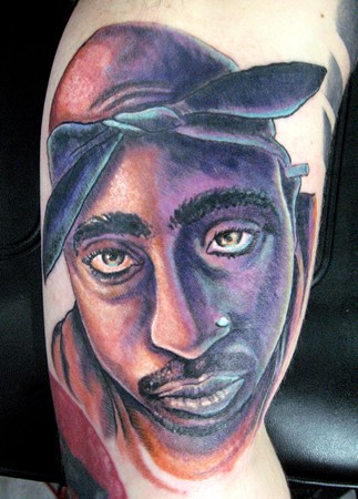 2pac tattoo. J Michael Taylor - tupac