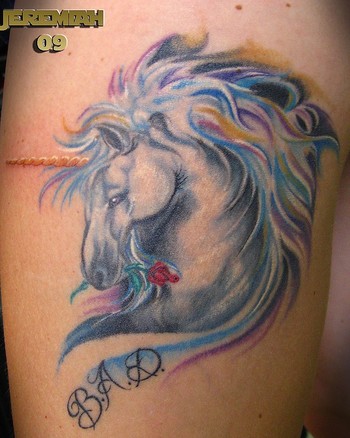 Colorfull Animal Tattoo Design