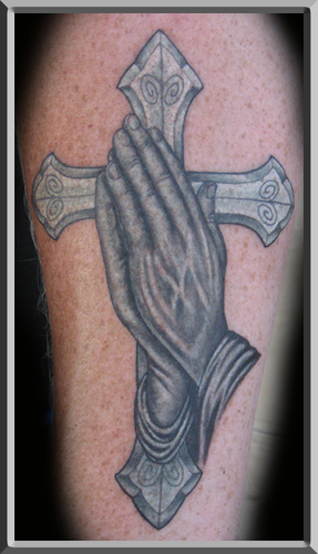 Hand Have Cross tattoo