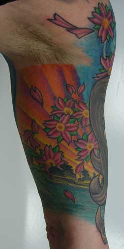 cherry blossom tattoo sleeve. Cherry Blossom tattoos,