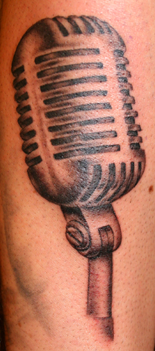 Microphone : Tattoos :
