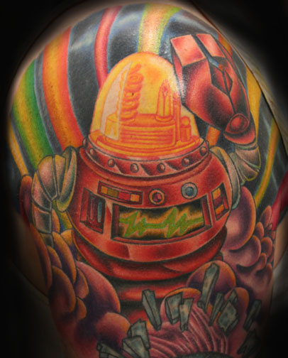 Tim Harris - Lasardo the Killer Robot Leave Comment. Tattoos