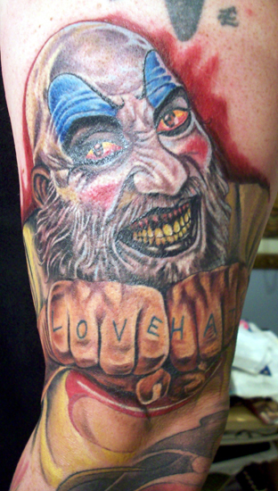 love hate tattoo. love hate tattoo