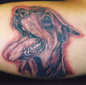 Tattoo Galleries: Dobie Tattoo Design