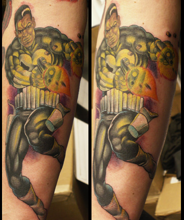 Published October 24, 2010 at 459 × 451 in 23 Cool Superhero Tattoos