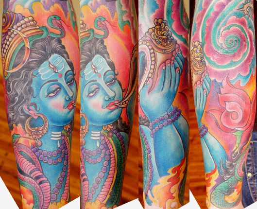 Joe Capobianco - Shiva Large Image Leave Comment. Tattoos
