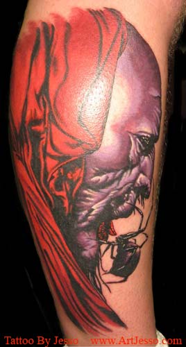  Realistic Tattoos, Comic Book Tattoos. Jesso - Dark Tower Crimson King