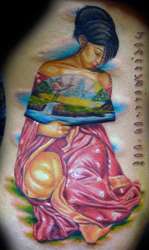 geisha girl tattoos. geisha girl tattoos.